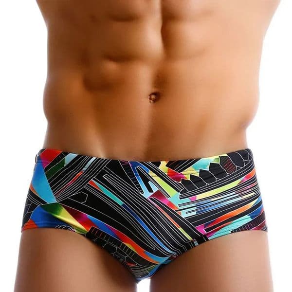 Men Swimwear Swim Boxers Board Shorts Surfing Bikini Swimsuits Brazilian Cut Bathing Suit Water Sports Trunks Beach Underwear 260507