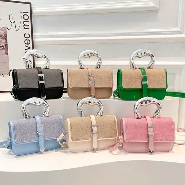 Fast Delivery Fresh Patchwork Leather Handbag 2025 Spring New Women's Shoulder Everyday Versatile Trendy Underarm Bag for Women