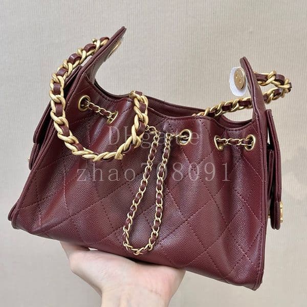 Mini Handbag 22cm Calfskin Hobo bag 25Bag Designer Shoulder bag Luxury Crossbody bag Diamond quality With box CAS5631-A4