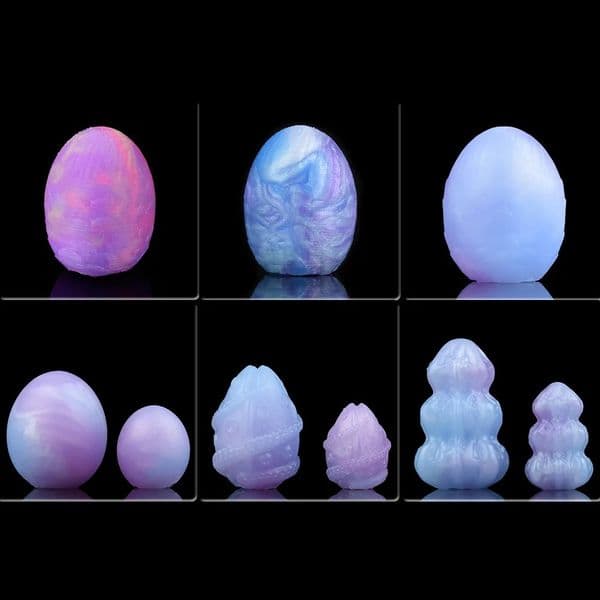 SMMQ Fantasy Egg Sex Toy For Couples Laying Egg Ovipositor Liquid Silicone Vaginal Balls Adult Toy For Women Men 260330