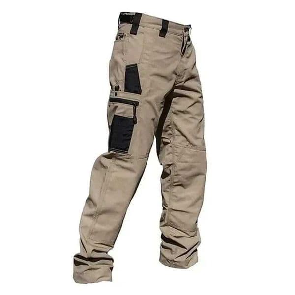 Wear Resistant Work Pant Man Multi-pocket Straight Cargo Trousers Outdoor Jogging Tactical Pants Spring Autumn Casual Trousers S260506BE0J