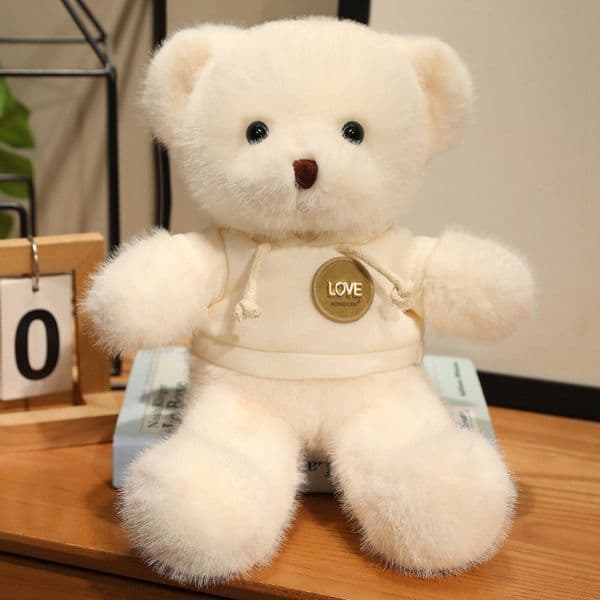 of Cute Stuffed Anime Animal Teddy Bears 20cm in Sitting Position and 30cm in Standing Positions Plush Toys Perfect as Prizes for Claw Machines AA89 T260514