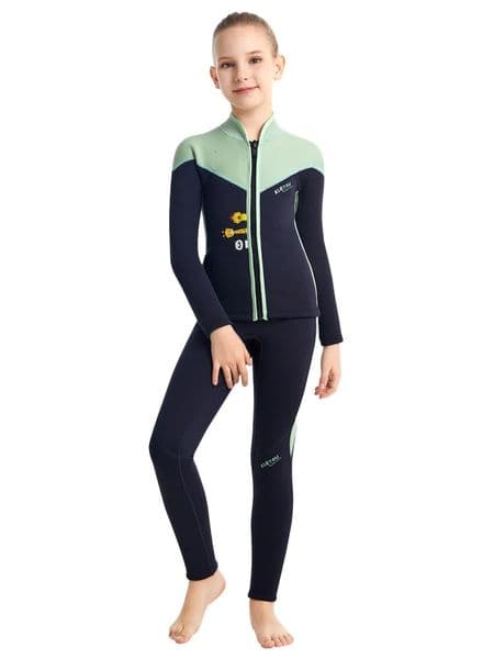 Two-Piece Neoprene Swimsuit for Kids Professional Swimwear for Boys and Girls Surfing Wetsuit Diving Suits Bathing Suit 260506