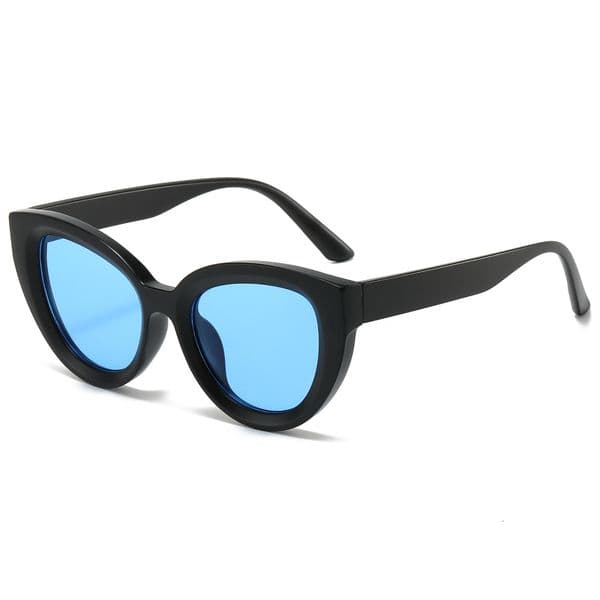 High Quality New large-frame cat-eye sunglasses, European American style, unique fashionable, simple street photography and travel sunglasses