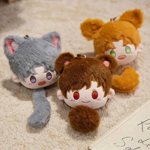 Game And Toy Cosplay Keychain With Secondary World Accessories Deep Space Doll Plush Free Shipping .