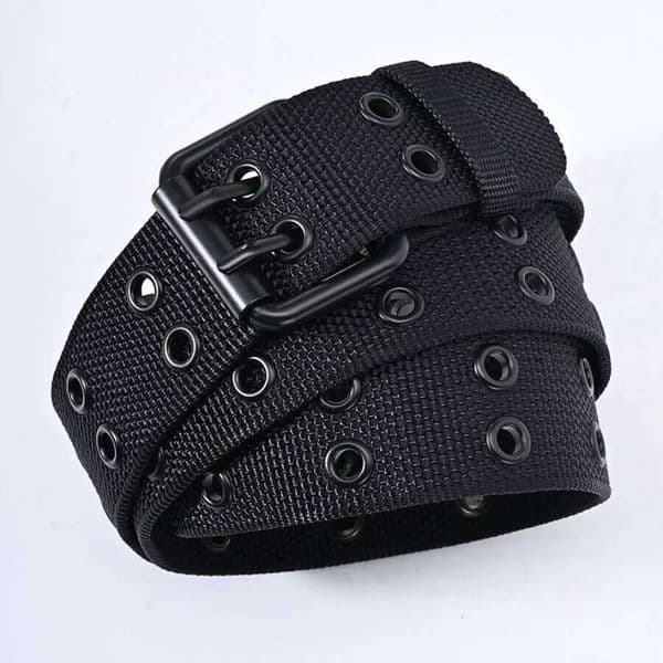 New Men Breathable Nylon Fabric outdoor sport Pin Buckle Trousers Jeans Belt 26W0507