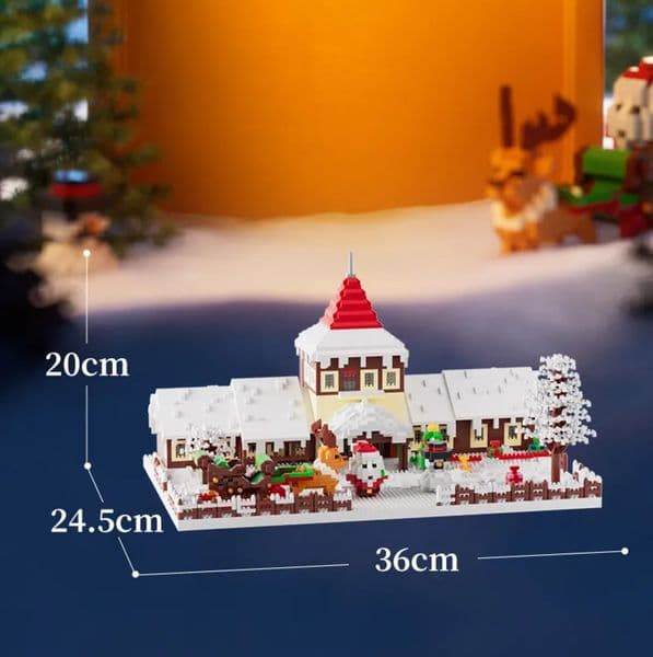 Build Block Set Series Blocks Micro-Particle brick Educational Building Toys Christmas Children's Gifts With Box 02 Toy