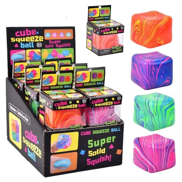 NeeDoh 5.5cm Nice Cube Swirl Fidget Toys Sprite Dr Pepper Maltose Stress Relieving Various Styles Decompression Toy thumbnail 2