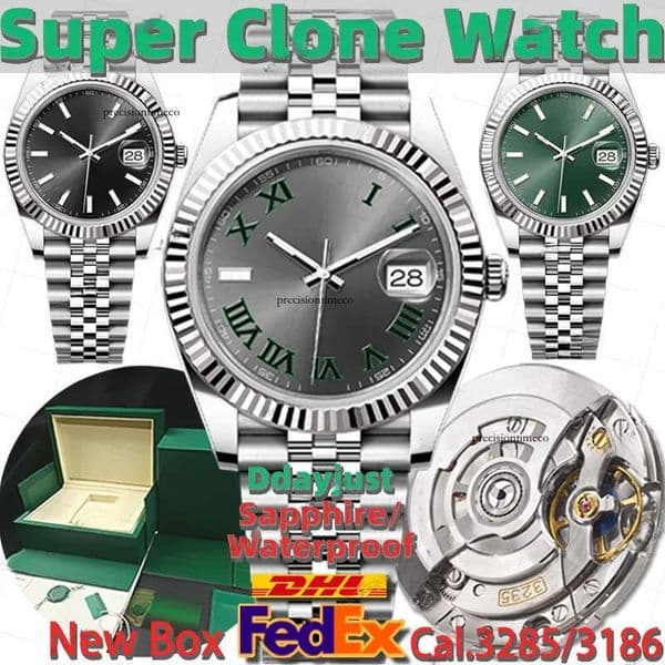 Mens Designer Watches Men Super High Quality Clean Factory 41MM Cal.3235 Automatic Mechanical 904L Sapphire Waterproof 100M Watch Bussiness Send Fedex 83