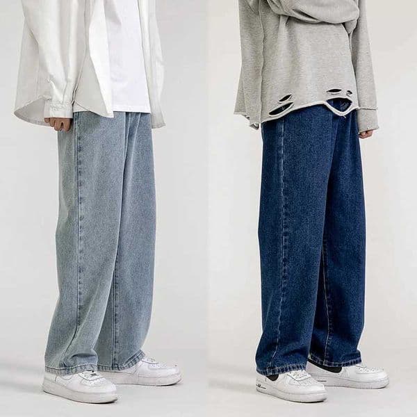 Mens Jeans Pants Straight Trousers for Men Jean Spring Denim Mens Man Male Trendyol Strtwear Korean Fashion Men Boys Sale L260508