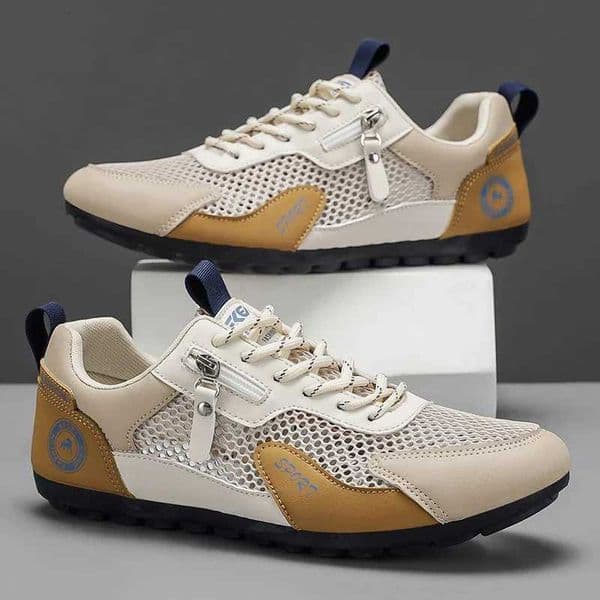 Shoes For Men Sneakers Summer Mesh Breathable Flats Casual Driving Shoes For Male Comfortable Walking Athletic Student Men Shoes H260507