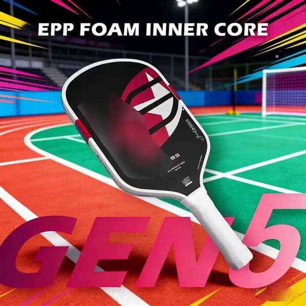 16mm Thermoformed GEN5 Pickleball Paddle T700 Carbon Fiber Infinigrit EPP Core Better Balance Fast Speed 26Y0508