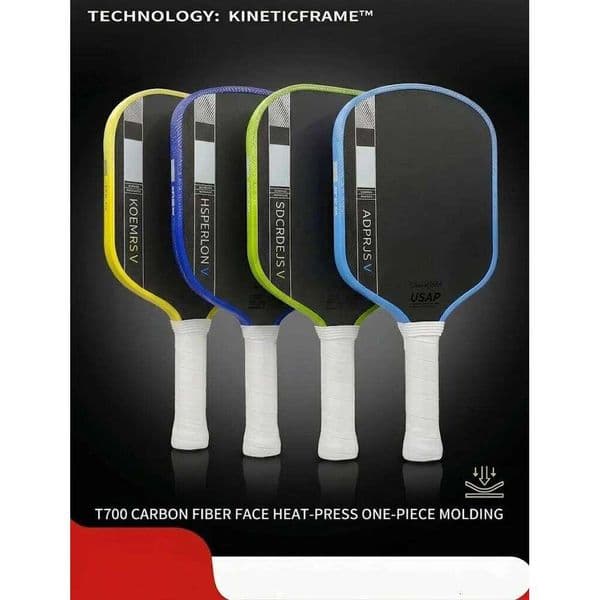 2026 PRE-ORDER Ben Johns Pro V 16mm 14mm GEN 5 Carbon Fiber Kinetic Framework Pickleball Paddle USAPA UPA-A Approved 26H0507