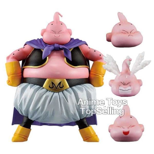 20cm Anime Dragon Ball Z Anime Figure Majin Buu Evil Buu 4 Heads PVC Action Figures Collection Model Toys Gifts S260508