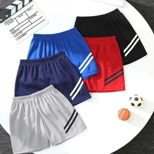 5/1 Pcs Boys Summer Quick-drying Sports Multicolor Shorts Childrens Leisure Joker Fashion Letters Beach Pants Girls OutdoorT260508