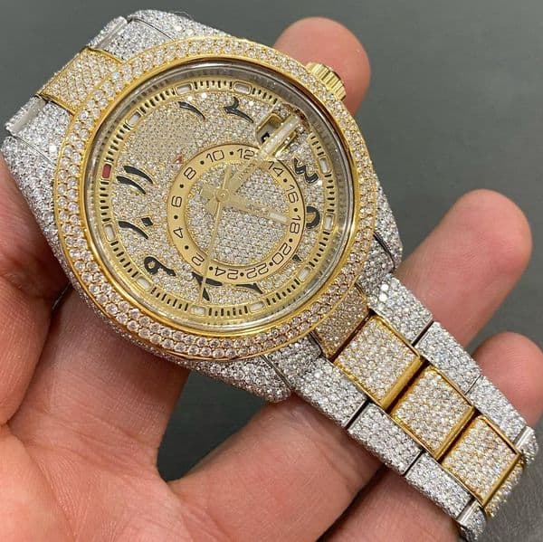 diamond watch designer luxury mens moissanite watch mossanite watch iced out watch women watches men diamond montre watch watches men moissanite Montre de luxe o051