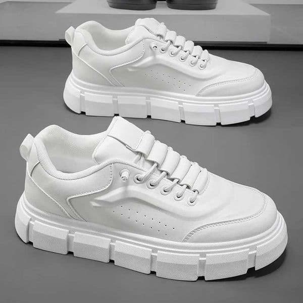 New Casual Shoes for Men 2025 Mens Oxford Shoes Leather Shoes Fashion Breathable Sneakers Handmade Platform Boot H260507