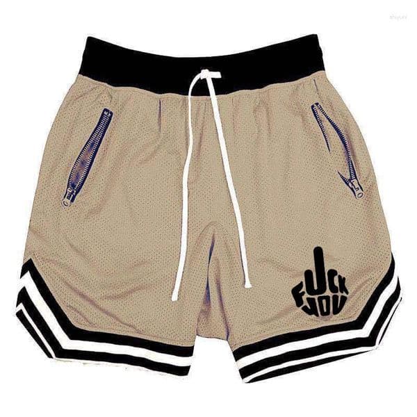 Men's Shorts Summer Basketball Male Casual Sports Mesh Fitness Short Trousers Breathable Five Points Pant Running Clothing