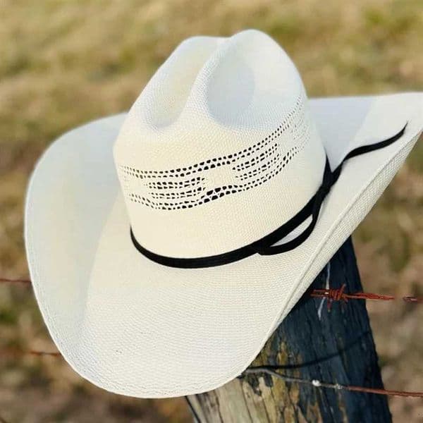Western Cowboy Straw Hats For Men Women Vintage Curled Wide Brim Cowgirl Hats Outdoor Summer Sunshade Hat L260508