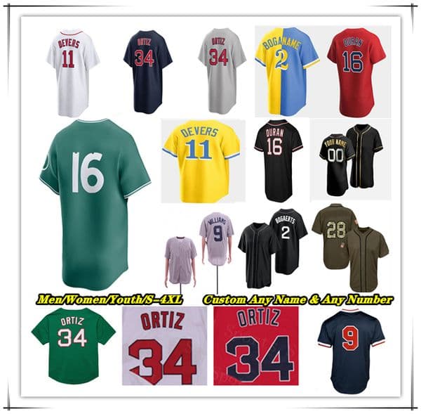 Jarren Duran rED Baseball Jersey sOX Trevor Story Jarren Duran Wilyer Abreu Willson Contreras Ceddanne Rafaela Caleb Durbin Roman Anthony Wong Mayer Suarez Narvaez
