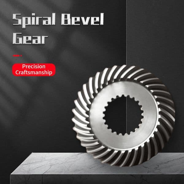 spiral bevel gear Smooth transmission low noise minimal vibration and quieter operation