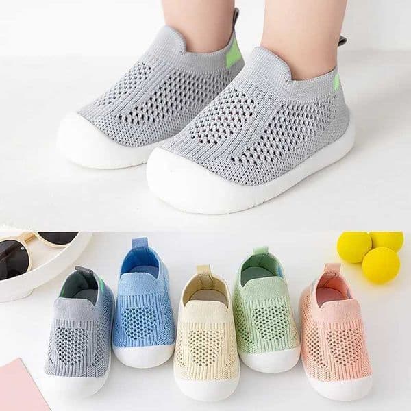 Baby Shoe 24 Kid Shoe Casual Breathable Infant Baby Child Girl Boy Mesh Sneaker Soft Sole Comfortable Non-Slip Baby Toddler Shoe L260508