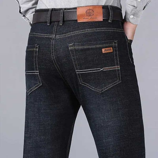 New Men Classic Jeans Jean Homme Pantnes Hombre Men Mannen Soft Black Biker Masculino Denim Overalls Mens Pants Size 32-38 L260508