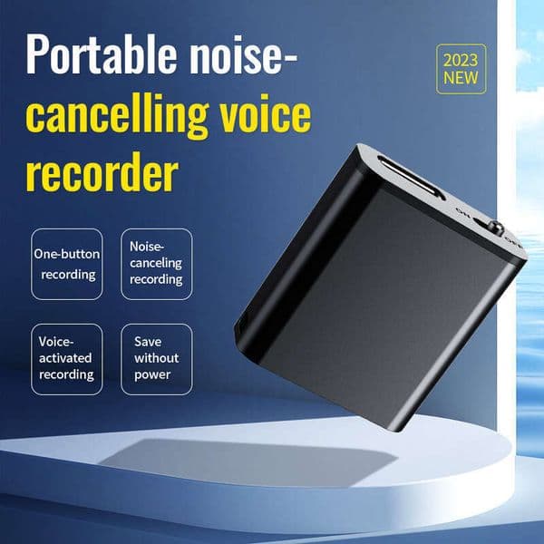Source Foreign Trade Q8 Strong Magnetic HD Noise Reduction Player AI Intelligent Voice Control Recording MP3 thumbnail 2