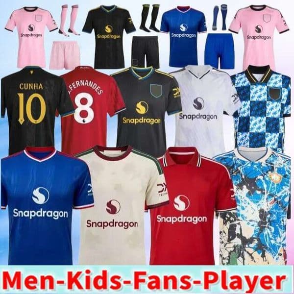 26 27 Manchester soccer jersey football kit shirt UTDs United stone 2026 2027 roses Special Red ManUnited ZIRKZEE MBEUMO SESKO B. FERNANDES CUNHA kids uniforms 888