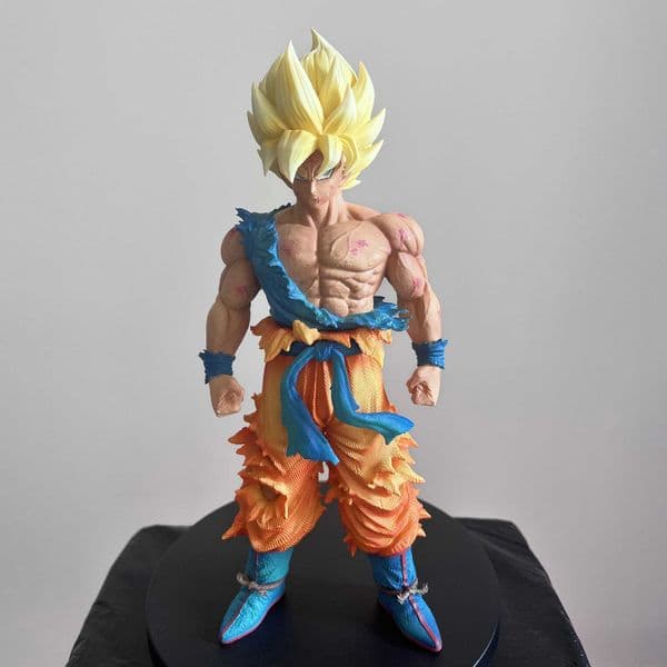 28cm Dragon Ball Anime Son Goku Character Goku Super Saiyan 1 Action Figure PVC Model Statue Desktop Decoration Collection Toy S260508