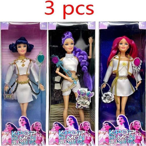 Hot Anime Figure Demon Hunters Merchandise Rumi Mira Zoyi Character Figurine Birthday Gift Fan Club Gifts Childrens Gift L260508FEKL