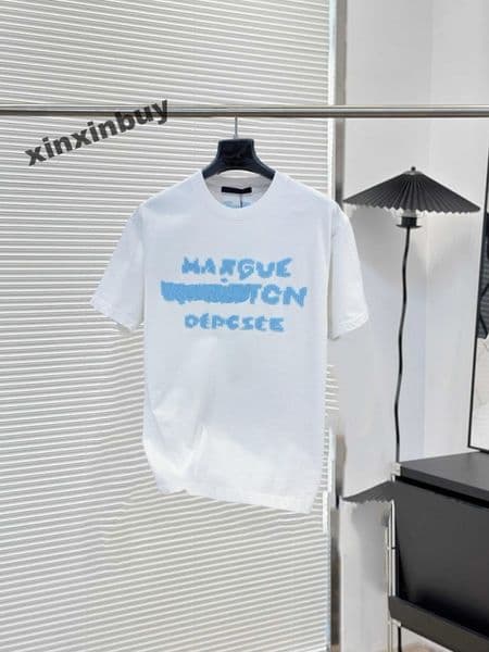 xinxinbuy Men designer Tee t shirt Italy blue knit letters embroidery printing cotton women green black white red khaki apricot S-XL