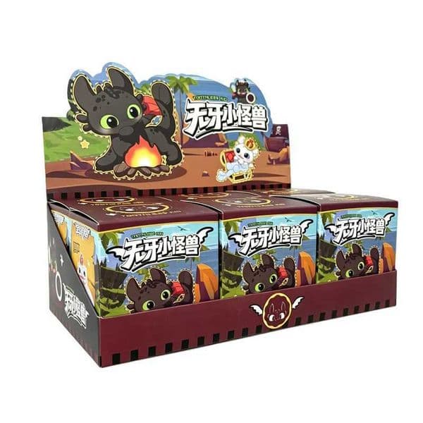 Cute Cartoon Characters Toothless Series Of Creative Blind Boxes Desktop Decoration Car Decoration Surprise Box For Girls Gift L260508ATL0