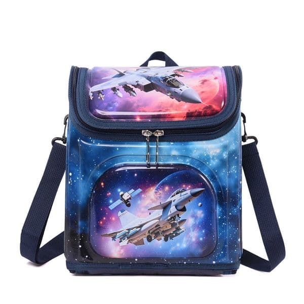 Childrens Lunch Bag PC Hard Shell Backpack Cute Cartoon Crossbody Bag Multifunctional Student BagL260508