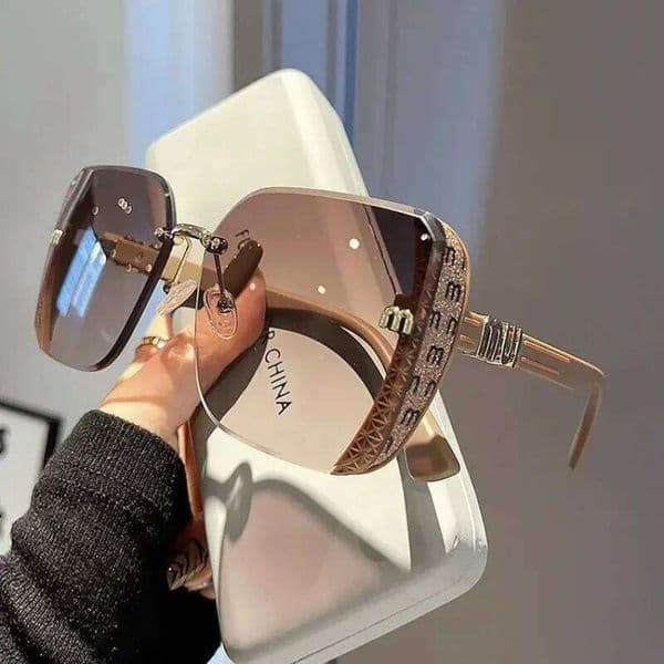 Fashion Oversized Square Sunglasses Women 2025 Luxury Brand Vintage Sun Glasses Female Shades Outdoor Eyeglasses 26Y0508