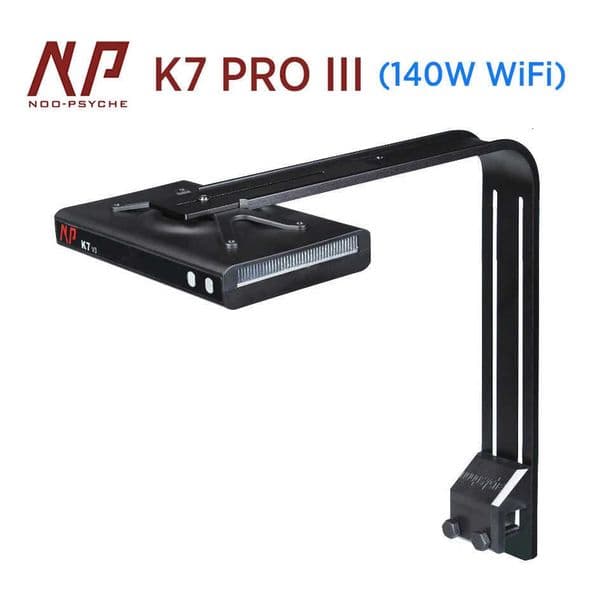 Noopsyche NP K7 Pro Vz III 140W App Wifi Full Spectrum Saltwater LED Aquarium Light for Coral Reef SPS/LPS H260508