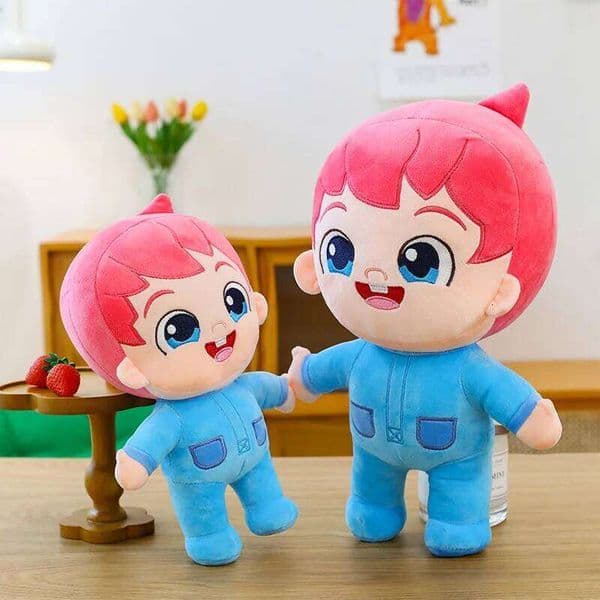 Bebefinn Plush Doll - Cute Soft Stuffed Animal Toy for Baby Kids Cuddly Sleep Companion Bedtime Soothing Security Gift 26L0508