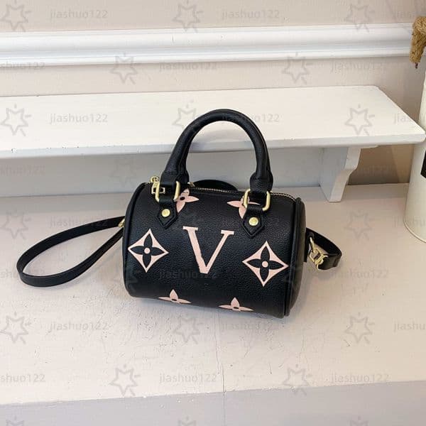 Sale Designer Handbag Speedyss Womens Denim Crossbody Luxury Mini Nano Spee Shoulder Bags Tote Pillow Bag Purse A55
