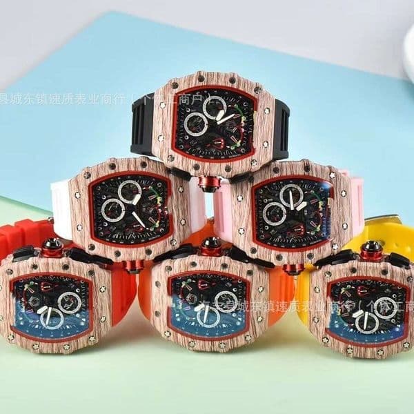 Factory Direct Supply Export European and American Style Six-Hand Multi-Function Men's Watch Women's Cross-Border One-Piece Dropshipping