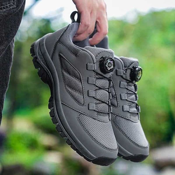MenS Spring And Autumn Outdoor Sports Shoes With Rotating Convenient Comfortable Anti Slip Hiking Shoes Large Size 39-48 H260507