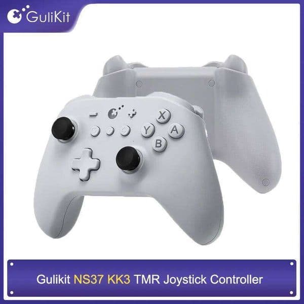 GuliKit KK3 NS37 Wireless Bluetooth Controller with TMR Joysticks Hall Effect Tiggers for Nintendo Switch Android Windows IOS S260506