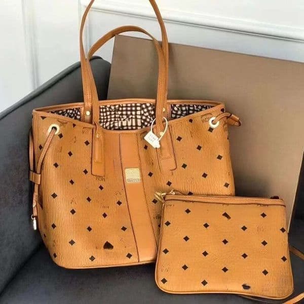 Mcmpurse Tote Bag Mcms Designer Sac De Luxe Luxury Bag Makeup Bag Retro Handbag Fashion Printed Shopping Bag Kids Large Capacity Single Shoulder Women Bag
