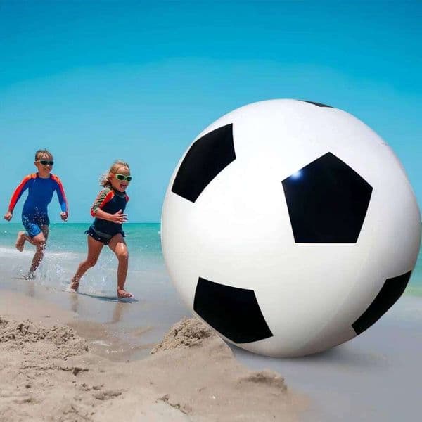 Outdoor Games Fun Toy sgrass soccer school fun sports ball beach Ball Thickened PVC Giant Football 26W0508