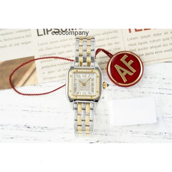 Top quality panthere watch women mens watch super clone watches swiss quartz movement 316L steel strap sapphire glass 22mm 27mm with box 9CEY