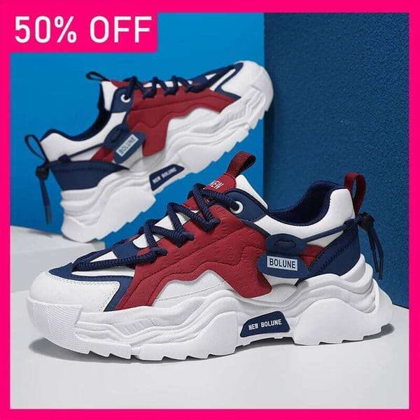 Mens Running Shoes 2026 New Classic Soft Leather Cosy Breathe Thick Sole Anti Slip Fashion Versatile Casual Commuting Sneakers 26Y0508
