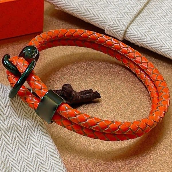 Bracelet Designer Bracelet Luxury Bangle Bracelet Jewelry Red Leather Bracelet Adjustable Genuine Leather Cuff Fashion Free Shipping Buy One Get One Free