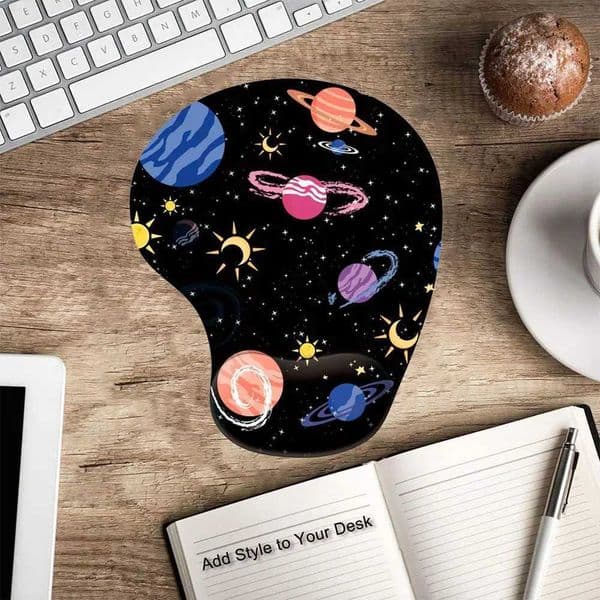 Home Office Wrist Rest Mouse Pad Hand Support Laptop Computer Desktop Ergonomic Mice Mat Silicone Non Slip Gaming MousepadT260508