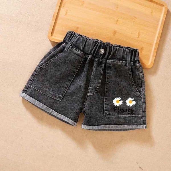 IENENS Kids Baby Girls Summer Denim Clothing Shorts Pants Jeans Clothes Children Girl Casual Short Trousers Infant BottomsT260508