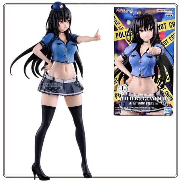 New Original Bandai To LOVE Ru Kawaii Kotegawa Yui To LOVE Police Series Handmade Model Decoration Anime Peripheral Gifts S260508