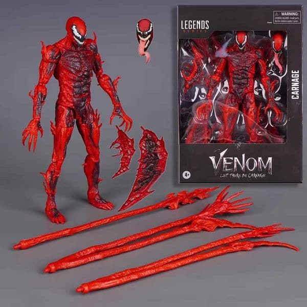 Hot Legends Venom 2 Movie Let There Be Carnage Venom 6 Action Figure Movable Joint Model Toys For Boys Surprise Gift S260508